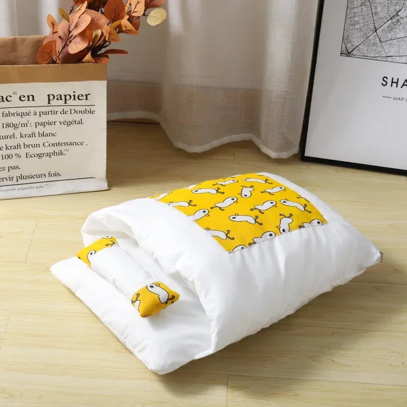 Cama japonesa para gatos