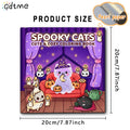 SPOOKSY CATS Libro para Colorear adultos y niños