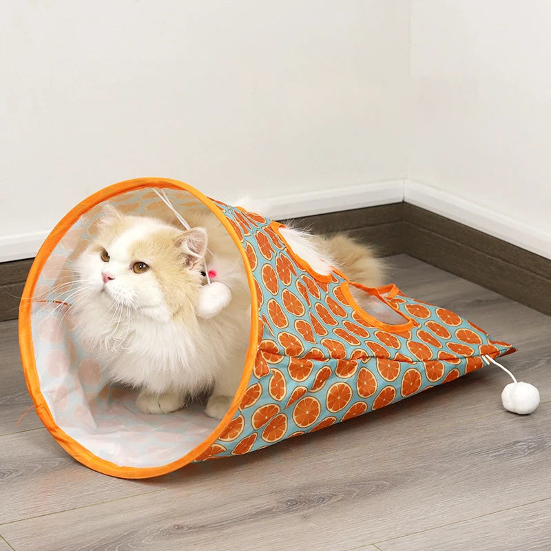 Juguete de papel crujiente gatos