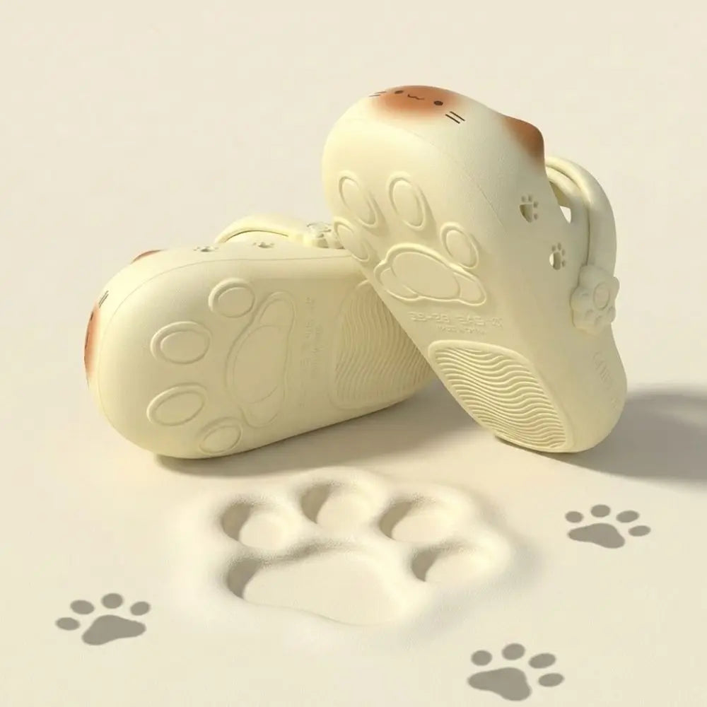 Pantuflas de gato impermeables