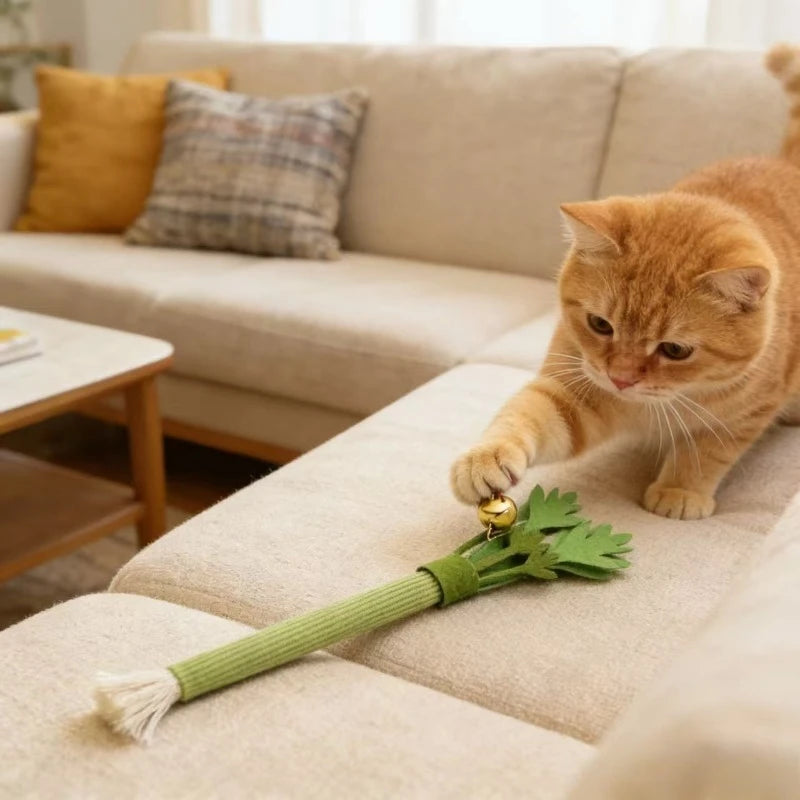 Juguete Puerro para Gatos