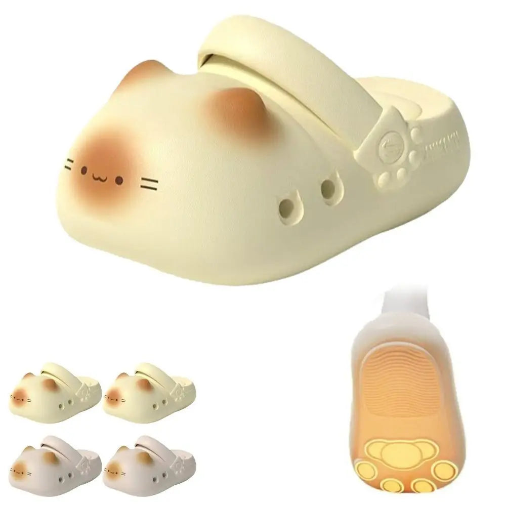 Pantuflas de gato impermeables