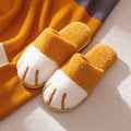 Zapatilas de ir por casa de felpa patitas