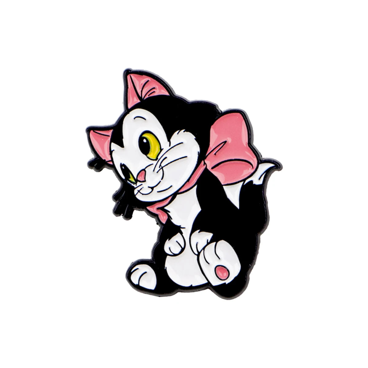 Pins metal gato con lacito