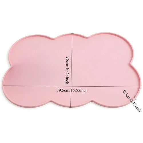 Alfombrilla de silicona para comederos