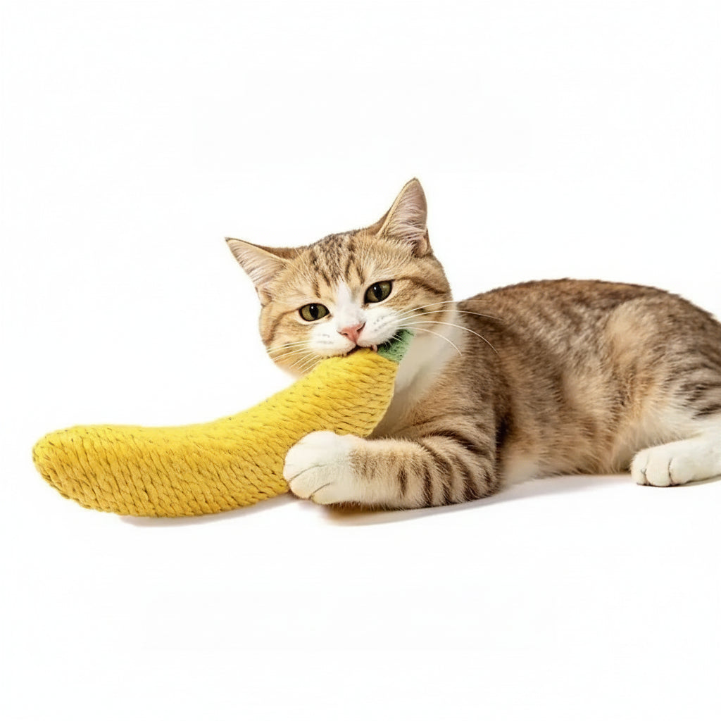 Banana natural para gatos