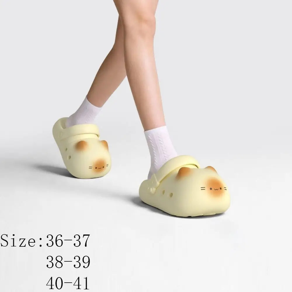 Pantuflas de gato impermeables