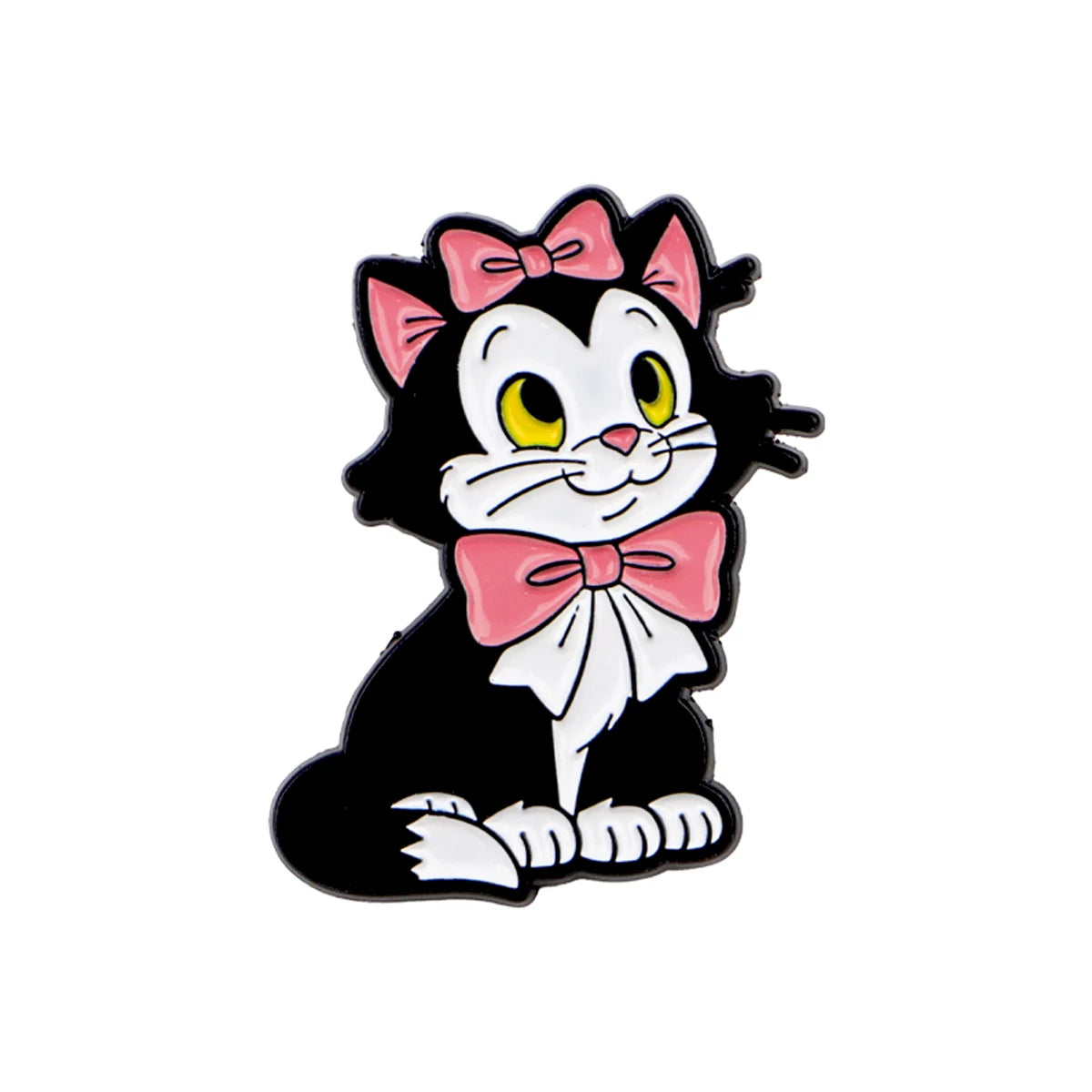 Pins metal gato con lacito