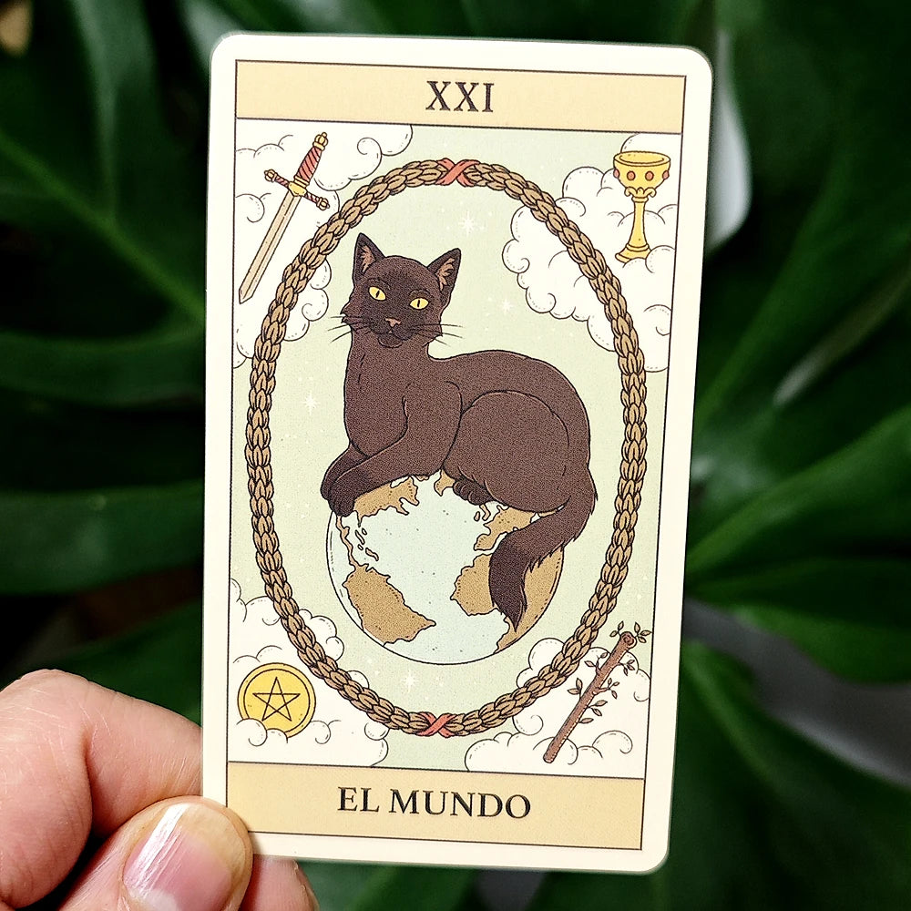 Cartas de Tarot Gatos
