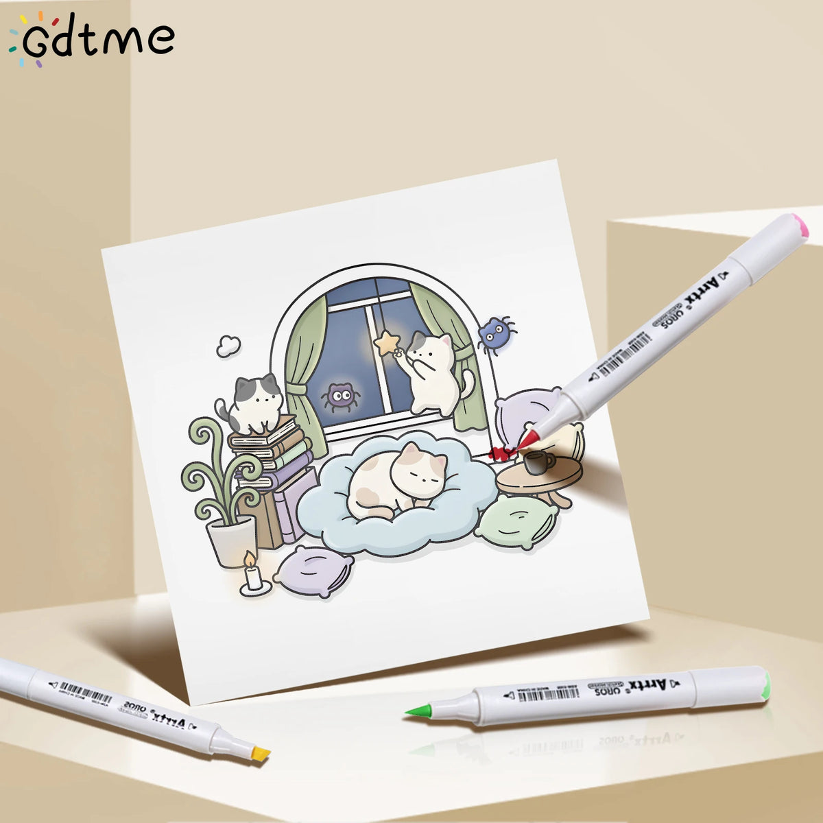 SPOOKSY CATS Libro para Colorear adultos y niños