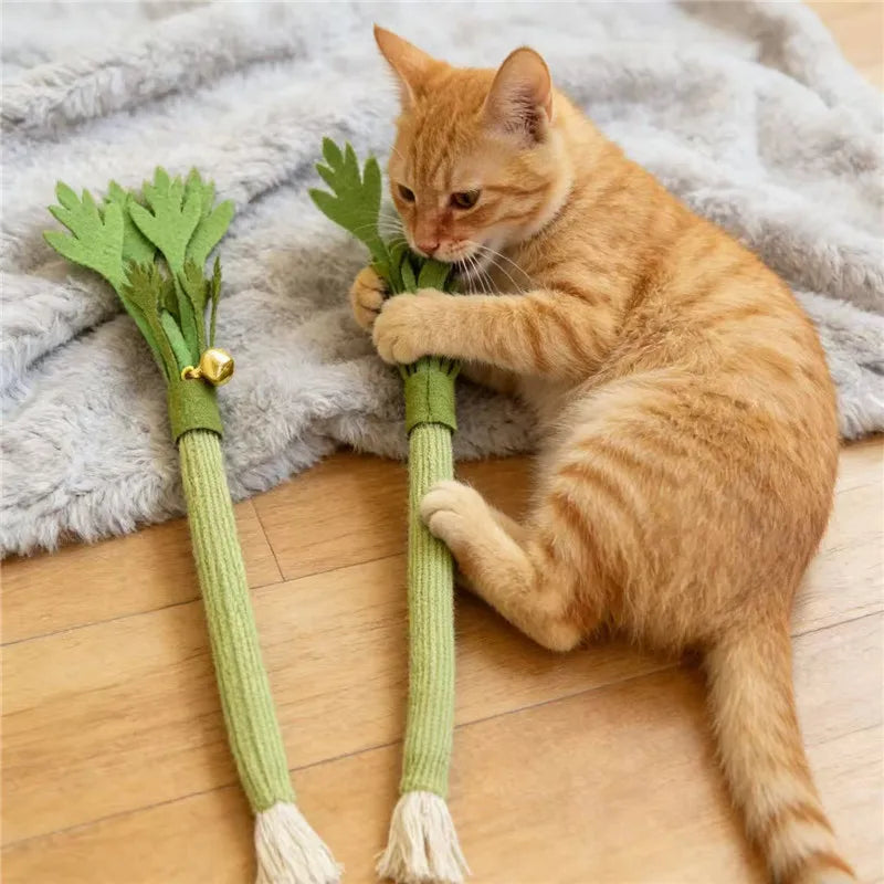 Juguete Puerro para Gatos