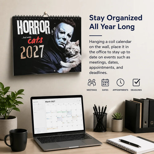 Calendario 2027 Halloween Horror Movie