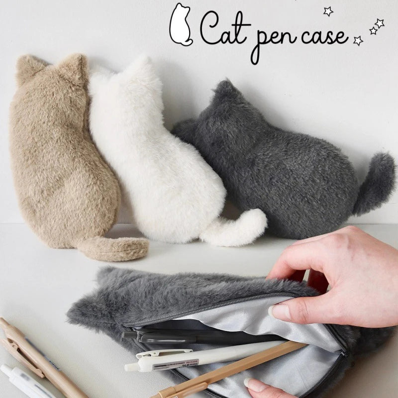 Estuche peluche kawaii cat