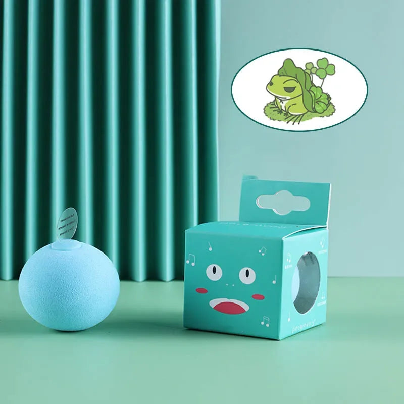 Bola interactiva para gatos con sonidos inteligentes