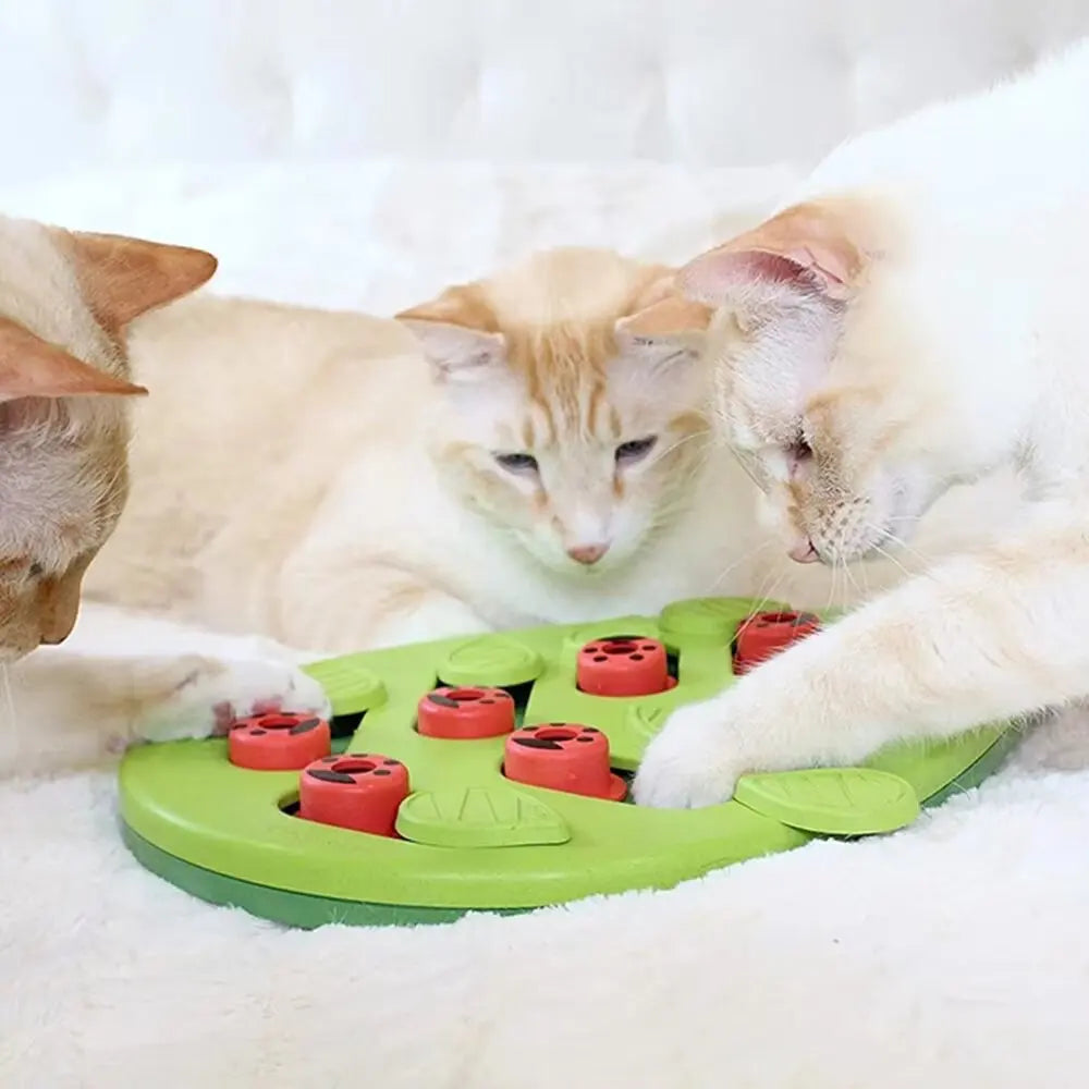 Puzzle interactivo para gatos