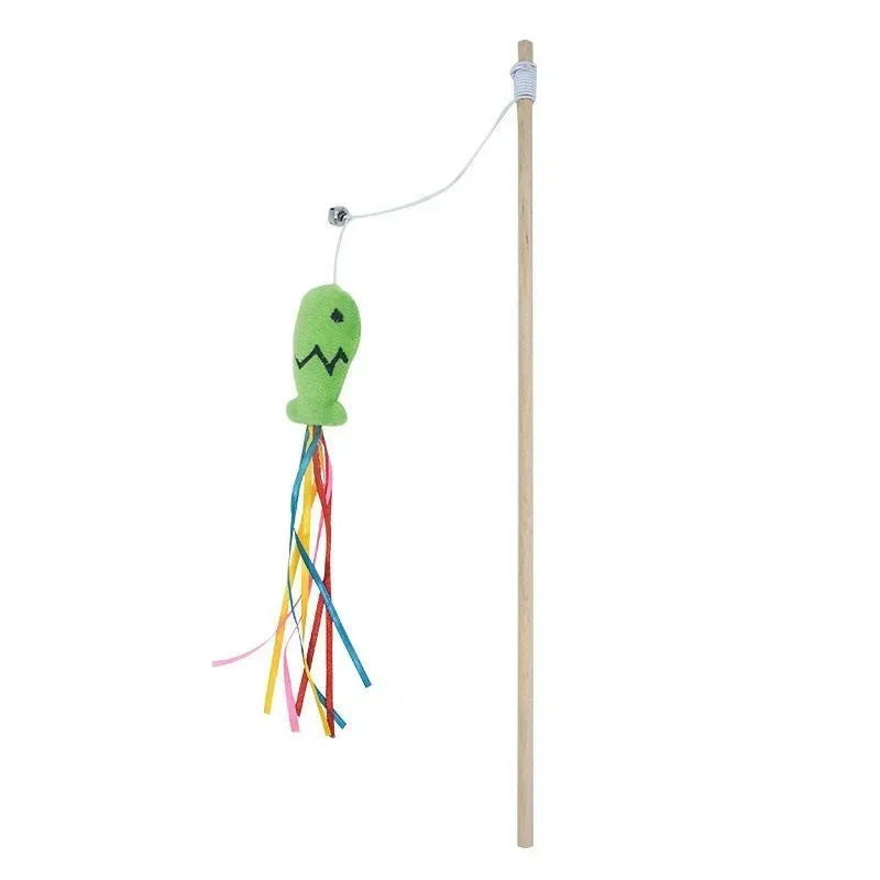 Palito madera y pez