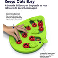 Puzzle interactivo para gatos