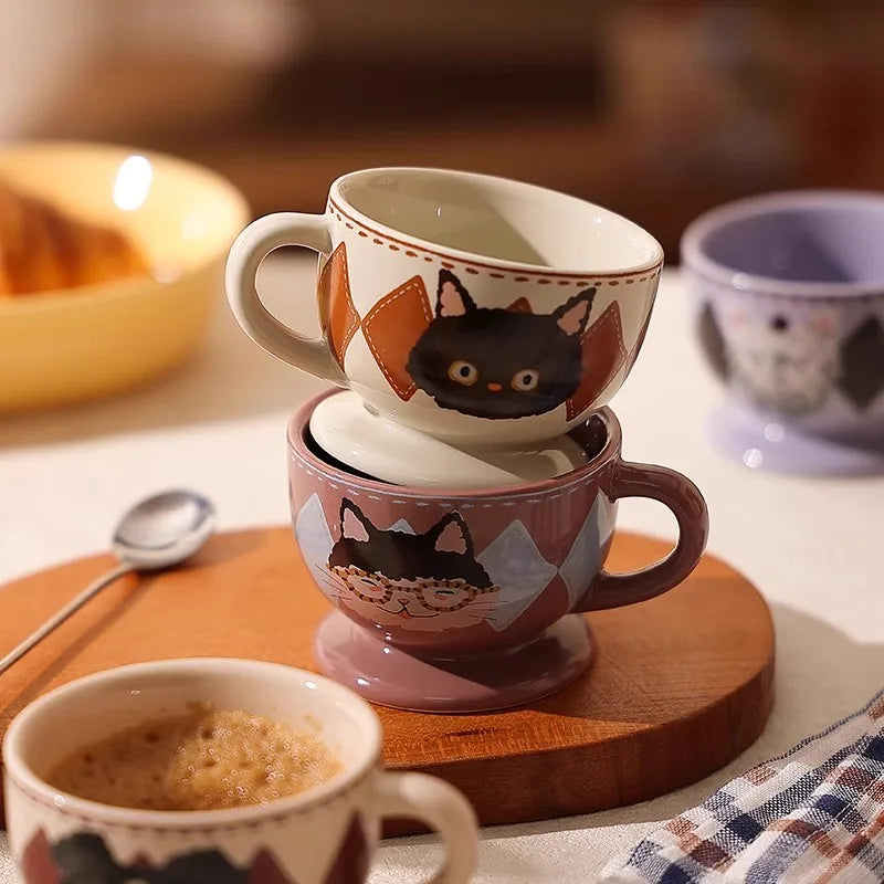 Taza de cerámica pintada a mano 100ml
