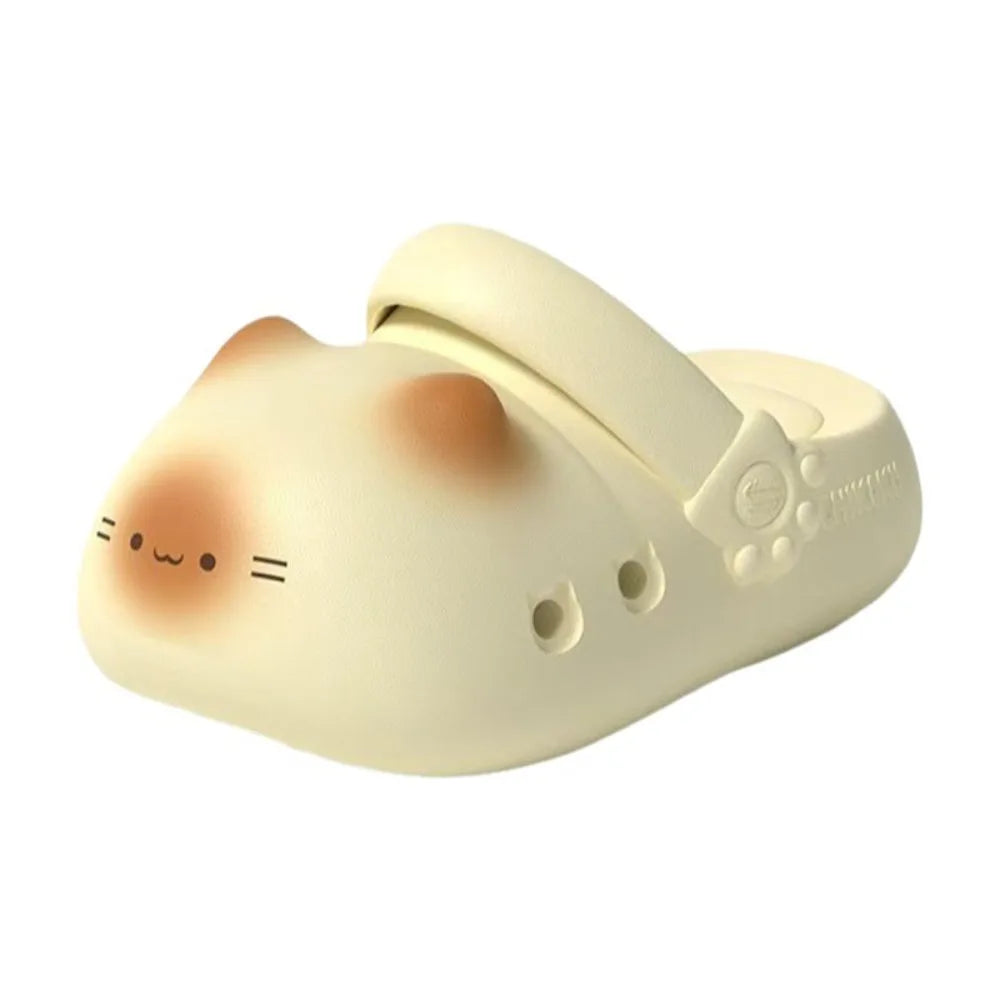 Pantuflas de gato impermeables