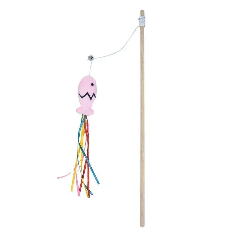 Palito madera y pez