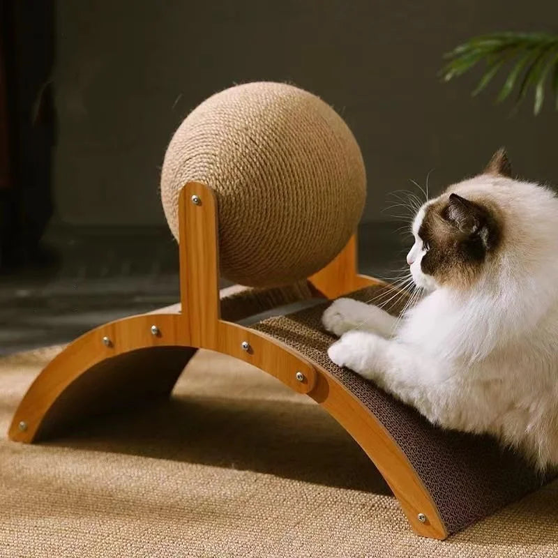Pelota rascadora y tablero resistente