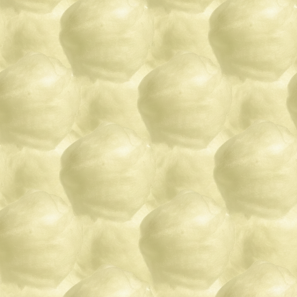 Textura algodón de azúcar color #F7E894